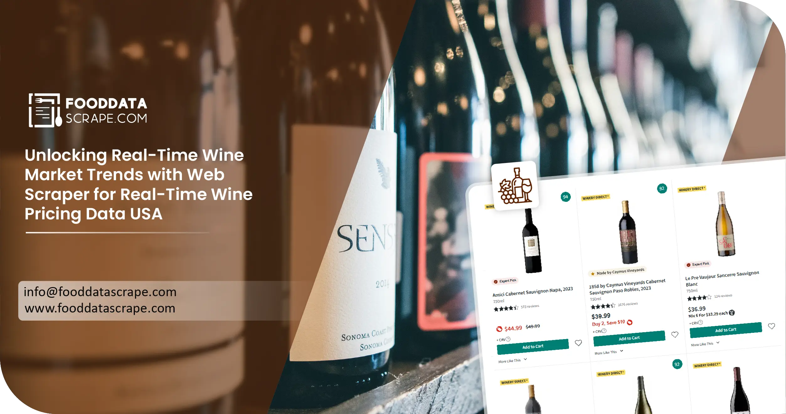 Real-Time Wine Pricing Data USA